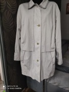 Elegancki płaszcz trencz rozmiar 48/50