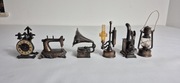 Zestaw Kolekcjonerskich Temperówek Metalowych Vintage (6 szt.)