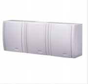 Gniazdo hermetyczne natynkowe nowe białe potrójne bravo