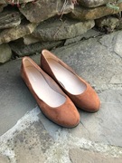 Buty damskie mokasyny baletki baleriny czolenka brazowe Graceland 37 