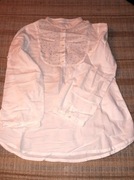 Biała bluzka Zara z cyrkoniami 140