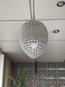 Lampa wiszącą kolorowa orientalna