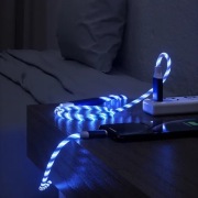 Kabel 3 w 1 świecący LED