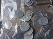Monety 20 gr z lat od 1949 do 1983    68 sztuk 