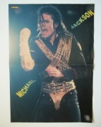 Michael Jackson / Mr. Big  (plakat A3 z czasopisma Popcorn)
