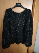 Sweter "iskierka" z kominem i czapką MINOUU 