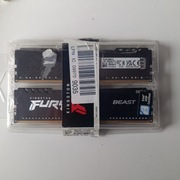 Zestaw KIT Kingston FURY BEAST DDR4 16GB 3200MHz CL16 XMP Dual Channel