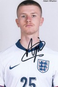 Adam WHARTON oryginalny autograf! Anglia EURO 2024