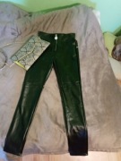 Legginsy woskowane