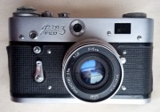 Aparat FED 3 z obiektywem INDUSTAR - 26M 2,8/5cm