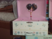 Pozytywka, pudełko na biżuterię, Baletnica