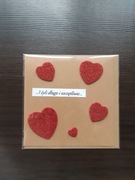 Ręcznie robiona kartka na Ślub