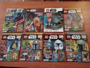 GAZETY MAGAZYNY KSIĄŻKI LEGO STAR WARS 26 SZT. 