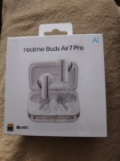 Nowe Słuchawki dokanałowe REALME Buds Air 7 Pro ANC Beżowy