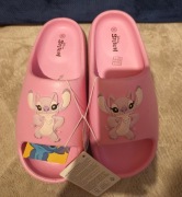 Disney Stitch klapki damskie basenowe sportowe różowe rozm. 37