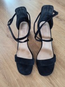 Buty czarne sandały rozmiar 41