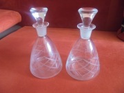 Para karafek na czerwone wino,XX w.