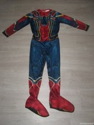 Strój kostium ZBROJA IRON SPIDER dla SPIDER-MAN 5-6 lat 110-116cm AVENGERS