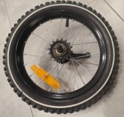 KOMPLETNE KOŁO ROWEROWE TYLNE PIASTA SAMOHAMOWANA 14"