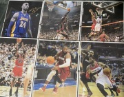 Kolekcjonerskie fotografie koszykarzy NBA do powieszenia