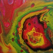 obraz oryginalny ręcznie malowany p.t.MAŁOLETNIOŚĆ