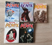 Zestaw 5 Czasopism FENIX Fantasy Science Fiction Horror (rocznik 1999)