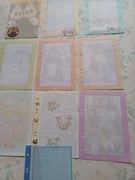 Karteczki do segregatora lata 90 te