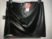 SPÓDNICA ECO SKÓRKA CIDER 42 XL CZERŃ 