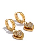 kolczyki serduszka Zezu jewelry