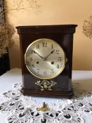 Zegar gabinetowy HAU HAC ok.1925 eklektyczny mahoń loft