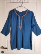 Tunika w stylu indyjskim rozmiar L etno