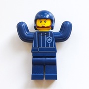 Lego Minifigurka 60369 cty1526 Police Dog Trainer/Trener psów policyjnych