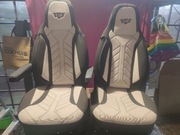 Fotele /Siedzenia do kampera Ducato z pokrowcami