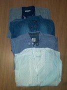 8# 4 koszule długi rękaw,3 krótki rękaw 