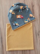 Komplet czapka i komin rozmiar 46