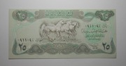 25 Dinars Irak oryginał stan bankowy