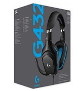 Słuchawki nauszne Logitech G432 Surround Sound Gaming
