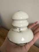 Zabytkowy porcelanowy izolator liniowy N95/2 – okres PRL – Polska