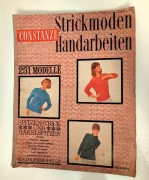 Czasopismo Constanze Strickmoden Handarbeiten Nr. 55 III. VJ 1965