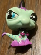 Littlest Pet Shop LPS iguana Punk limited ed.
