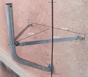 Uchwyt anten satelitarnych o średnicy do 150 cm UMA-50U50