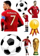 Jadalny opłatek / cukrowy obrazek na tort Ronaldo – personalizowany nadruk