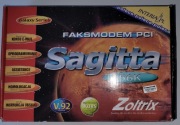 Kultowy Modem Zoltrix Sagitta 56K V.92 PCI – Retro Box!