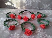 Zestaw wianek +bransoletki/wieczór panieński/ślub 