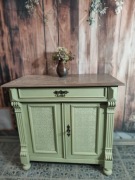 Komoda drewno naturalne, malowana, stylizowana, woskowana