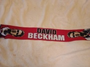 *UNIKAT*Szalik David Beckham-Oldschool.Manchester United.Anglia.Retro.Fan
