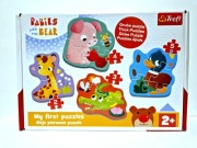 Moje pierwsze puzzle, Babies and the Bear, Trefl