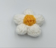 Kwiatek na szydełku