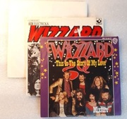 3 x 7" SP WIZZARD Harvest/Warner EX