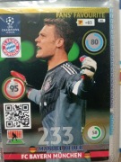 Panini Cards UCL 2014/15 Fan's Favourite - Manuel Neuer